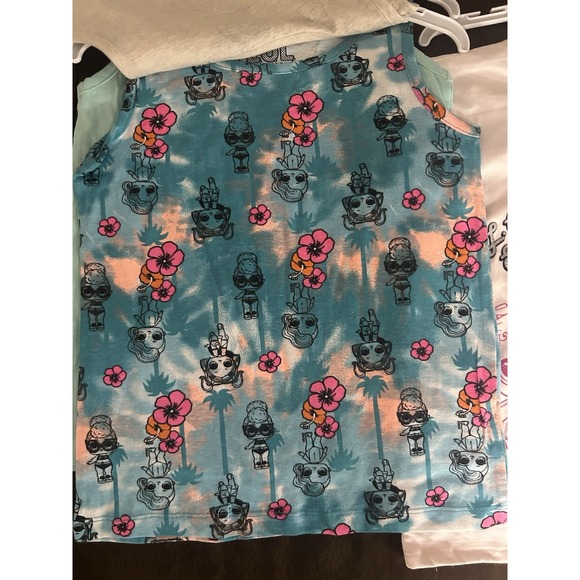 LOL Surprise  sets 7/8 Shorts 6 Pieces  5 Tops NWT - Picture 3 of 5